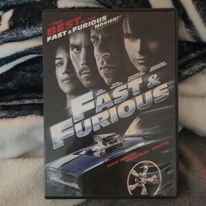 Fast & Furious DVD - Black Cover